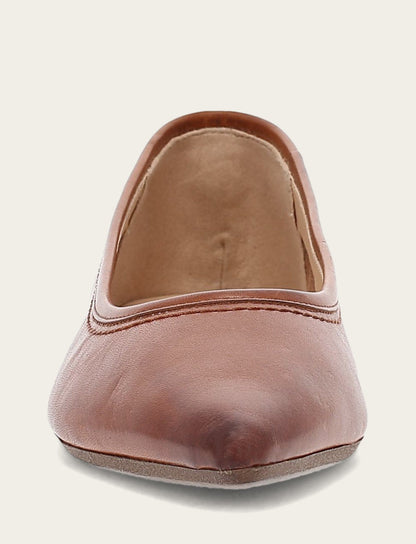 Women's Cinnamon Heather Ballet Flats Frye us