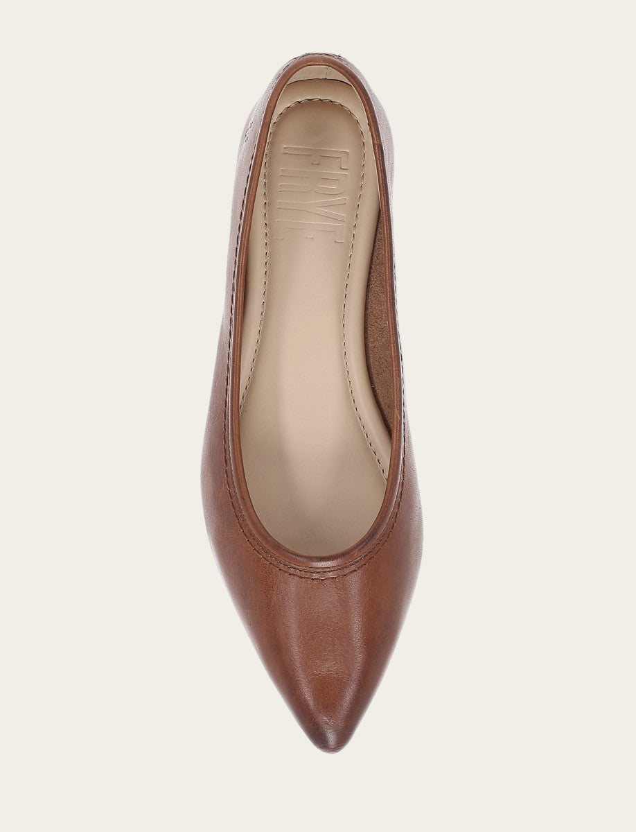 Women's Cinnamon Heather Ballet Flats Frye us