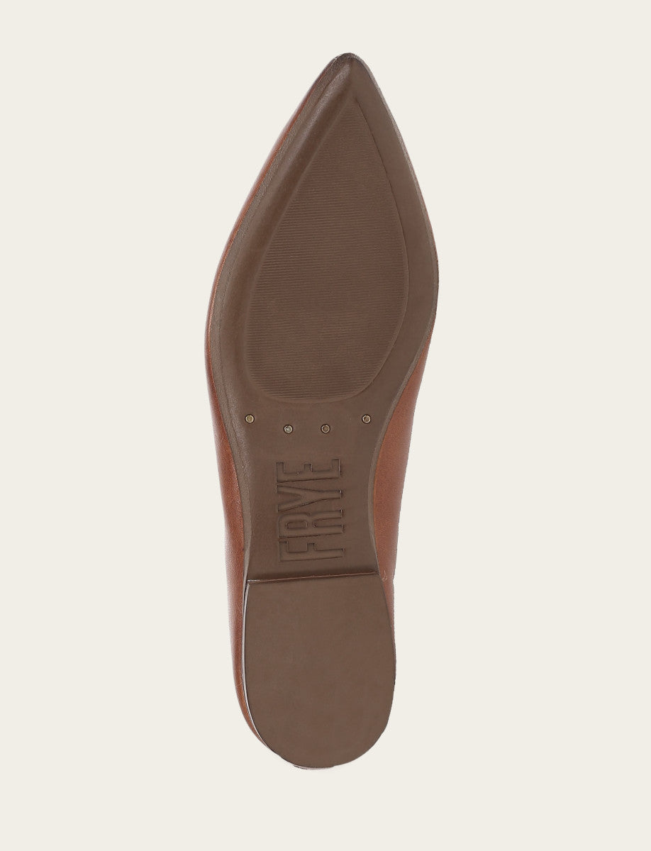Women's Cinnamon Heather Ballet Flats Frye us