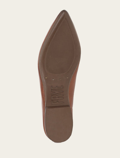 Women's Cinnamon Heather Ballet Flats Frye us