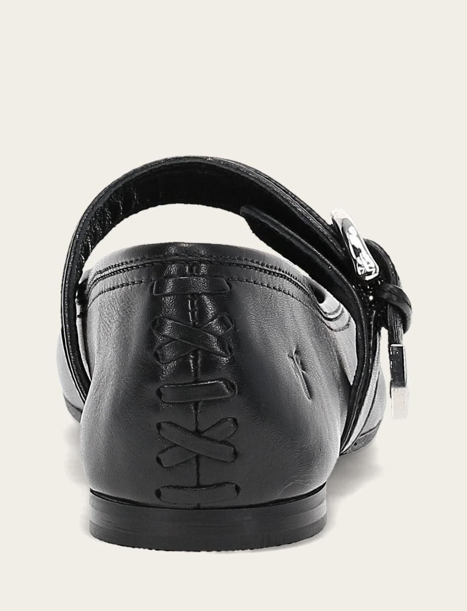 Women's Black Heather Buckle Mary Jane Flats Frye Near me