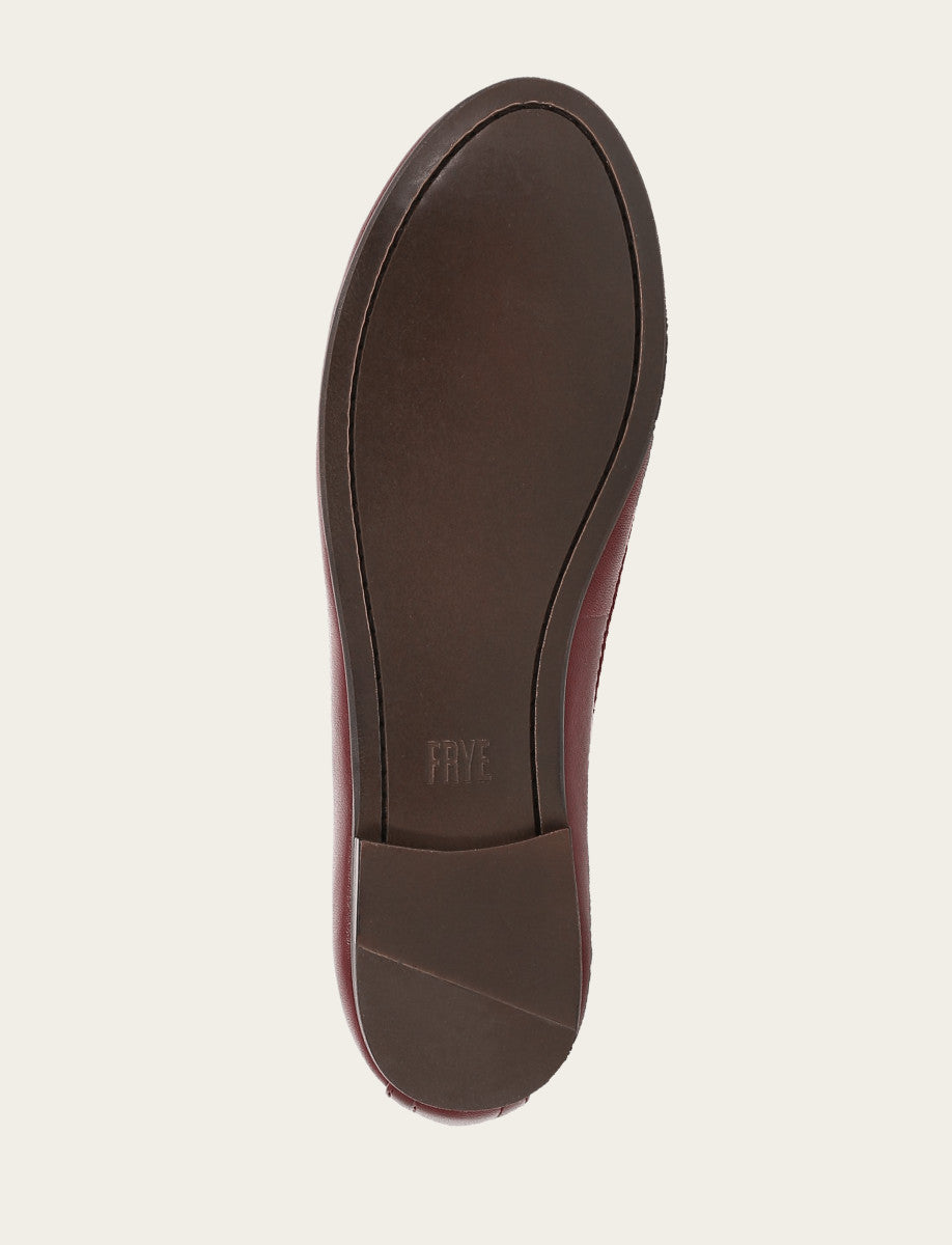 Women's Cranberry Carson Logo Ballet Shoe Frye Online