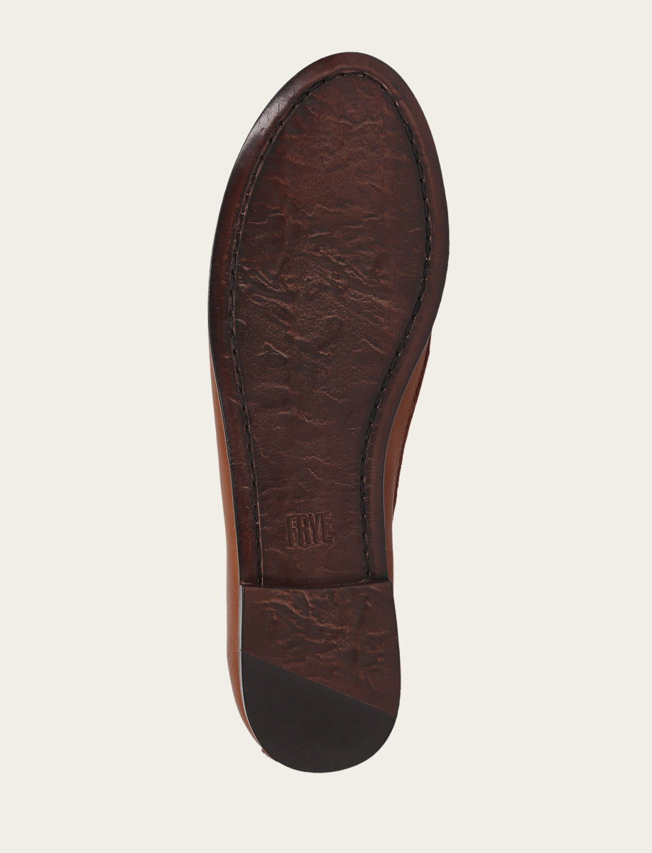 Women's Cognac Carson Ballet Flats Frye Sale