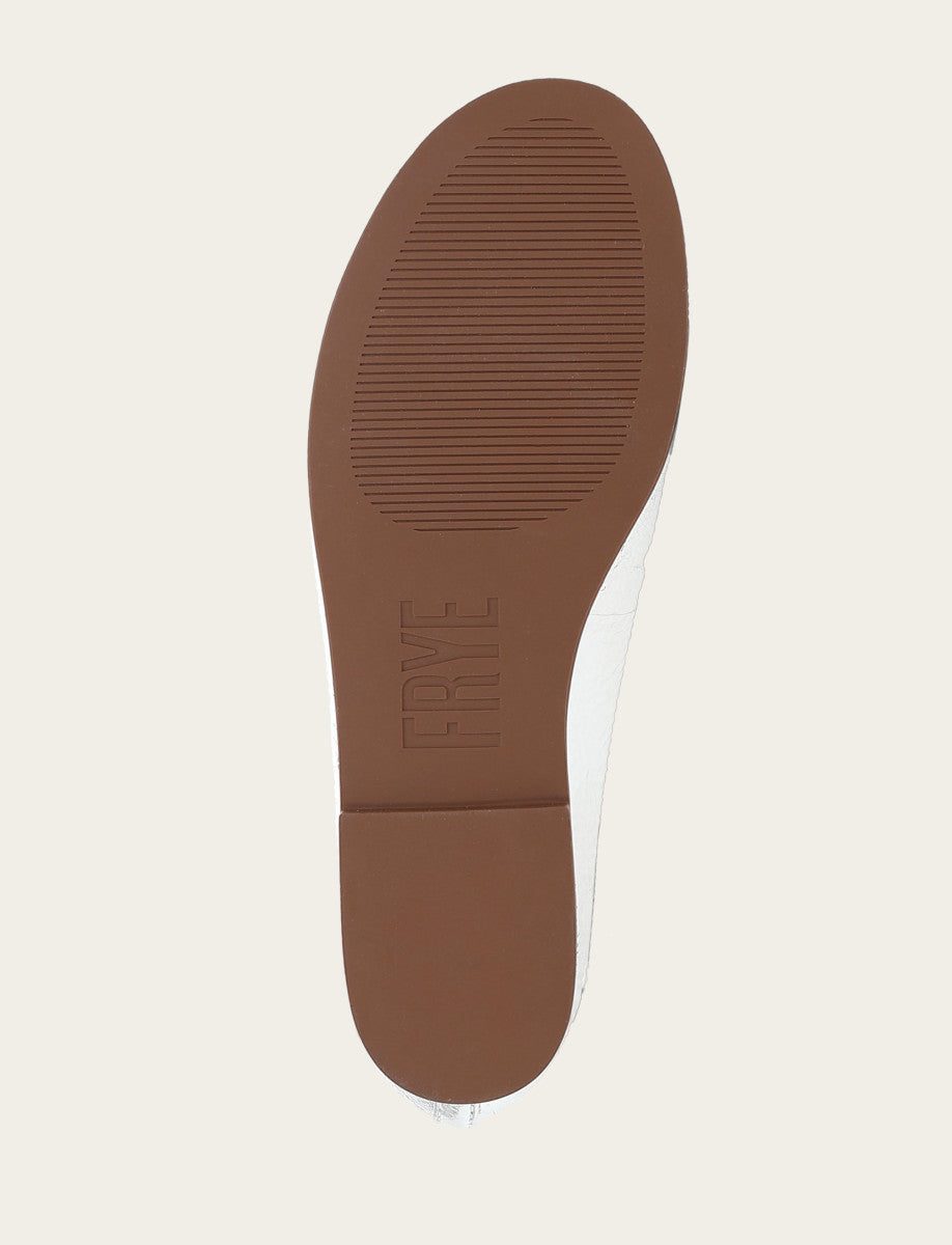Women's Silver Emma Ballet Shoe Frye Outlet