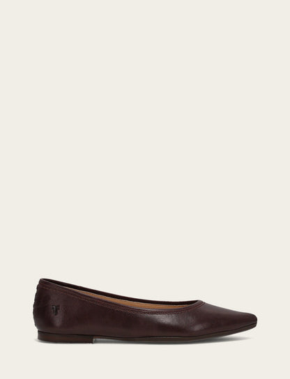 Women's Cherry Lacquer Heather Ballet Shoe Frye us