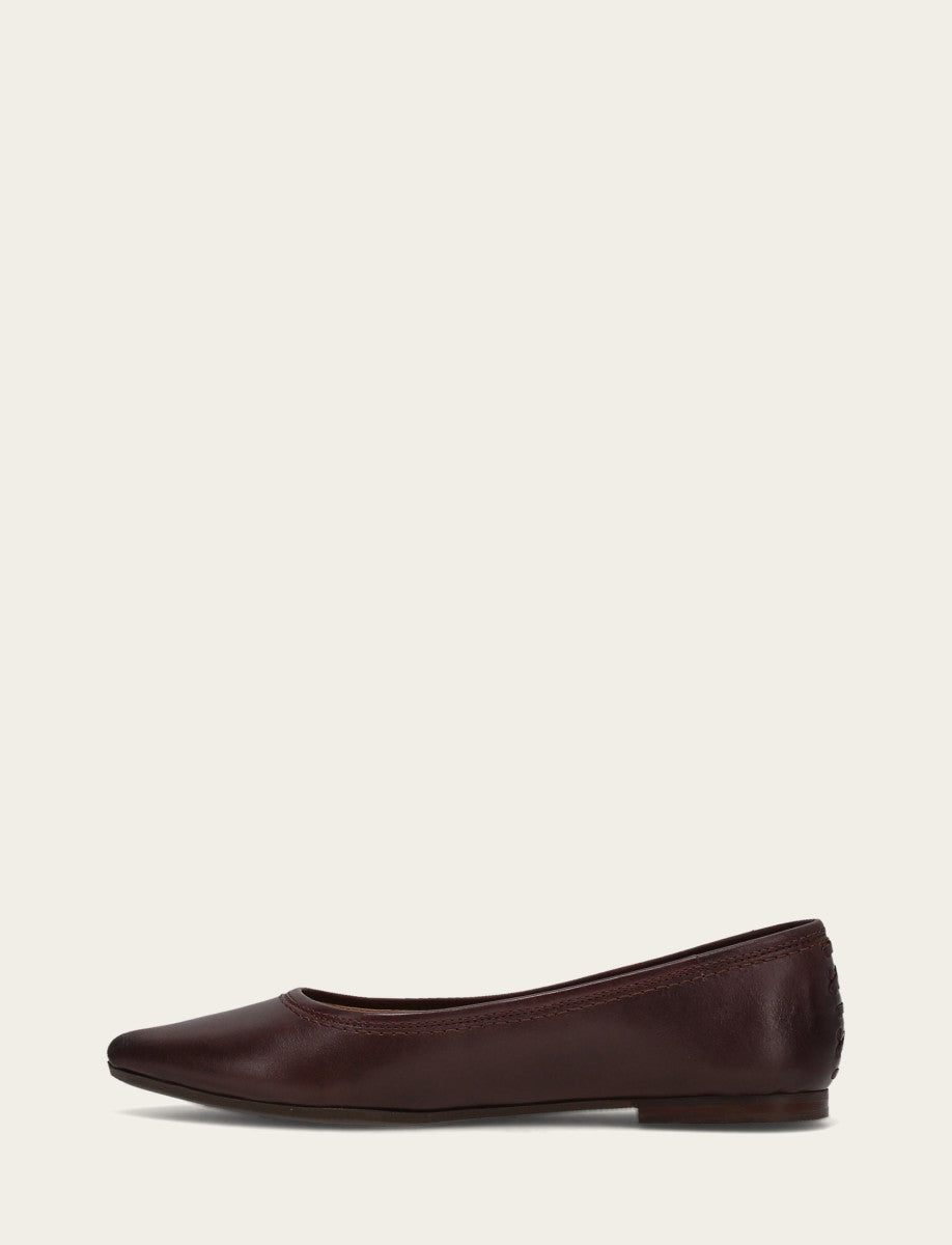 Women's Cherry Lacquer Heather Ballet Shoe Frye us