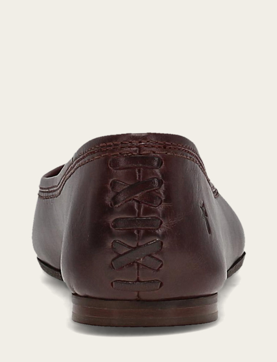 Women's Cherry Lacquer Heather Ballet Shoe Frye us