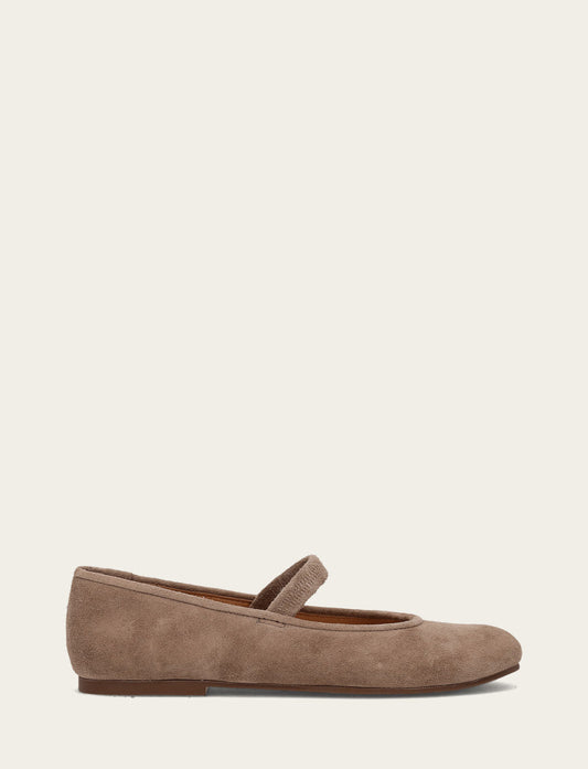 Women's Dark Taupe Emma Elastic Mary Jane Shoe Frye Near me