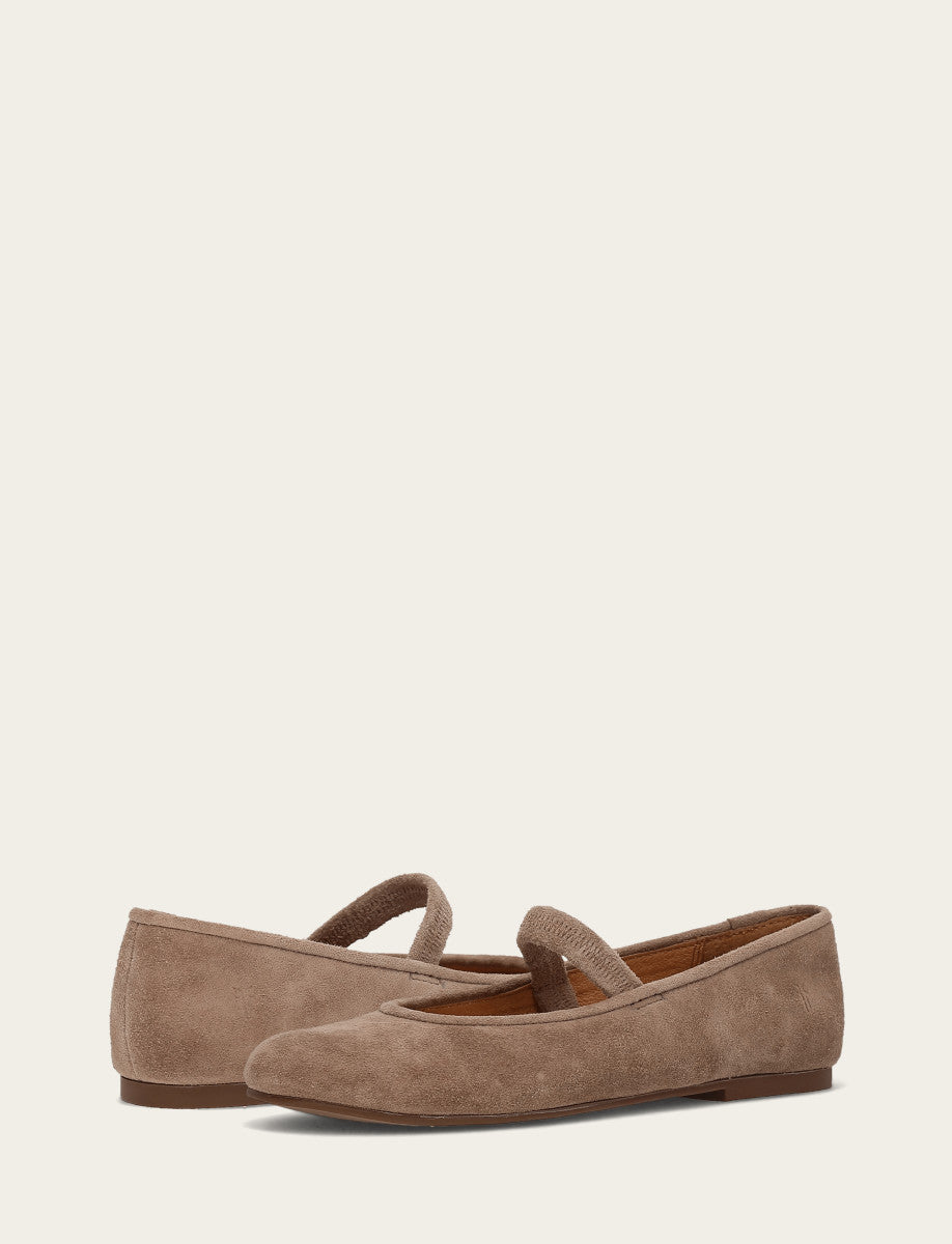 Women's Dark Taupe Emma Elastic Mary Jane Shoe Frye Near me