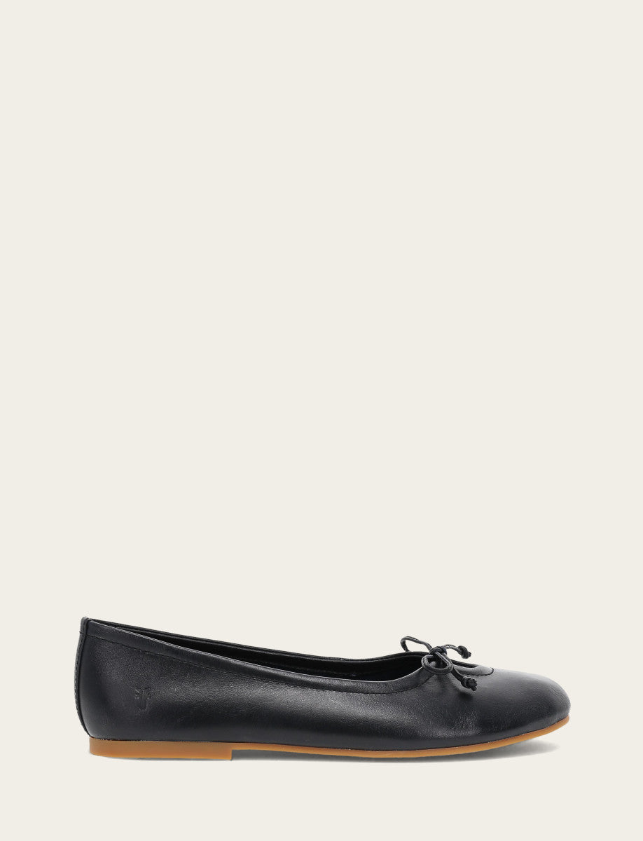 Women's Black Emma Ballet Flats Frye