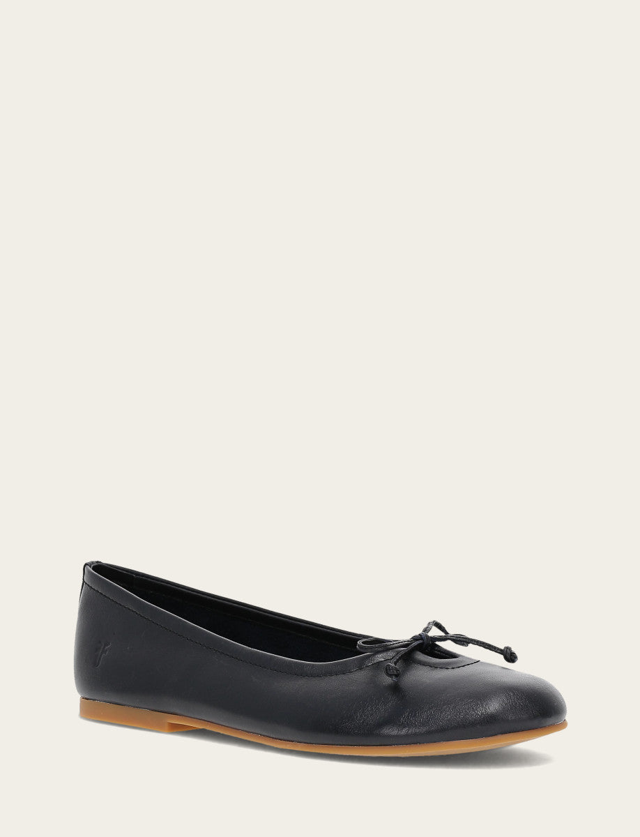 Women's Black Emma Ballet Flats Frye