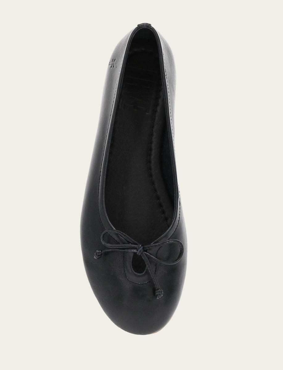 Women's Black Emma Ballet Flats Frye