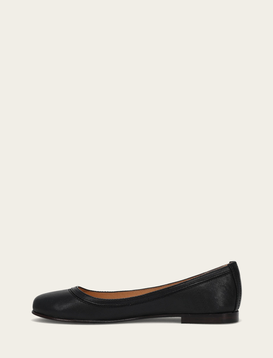 Women's Black Carson Ballet Flats Frye Online