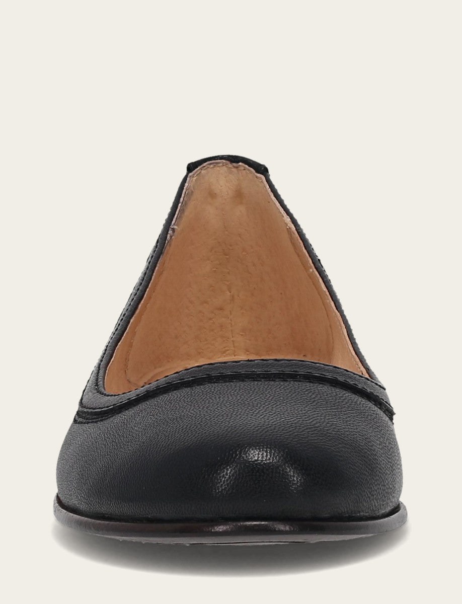 Women's Black Carson Ballet Flats Frye Online