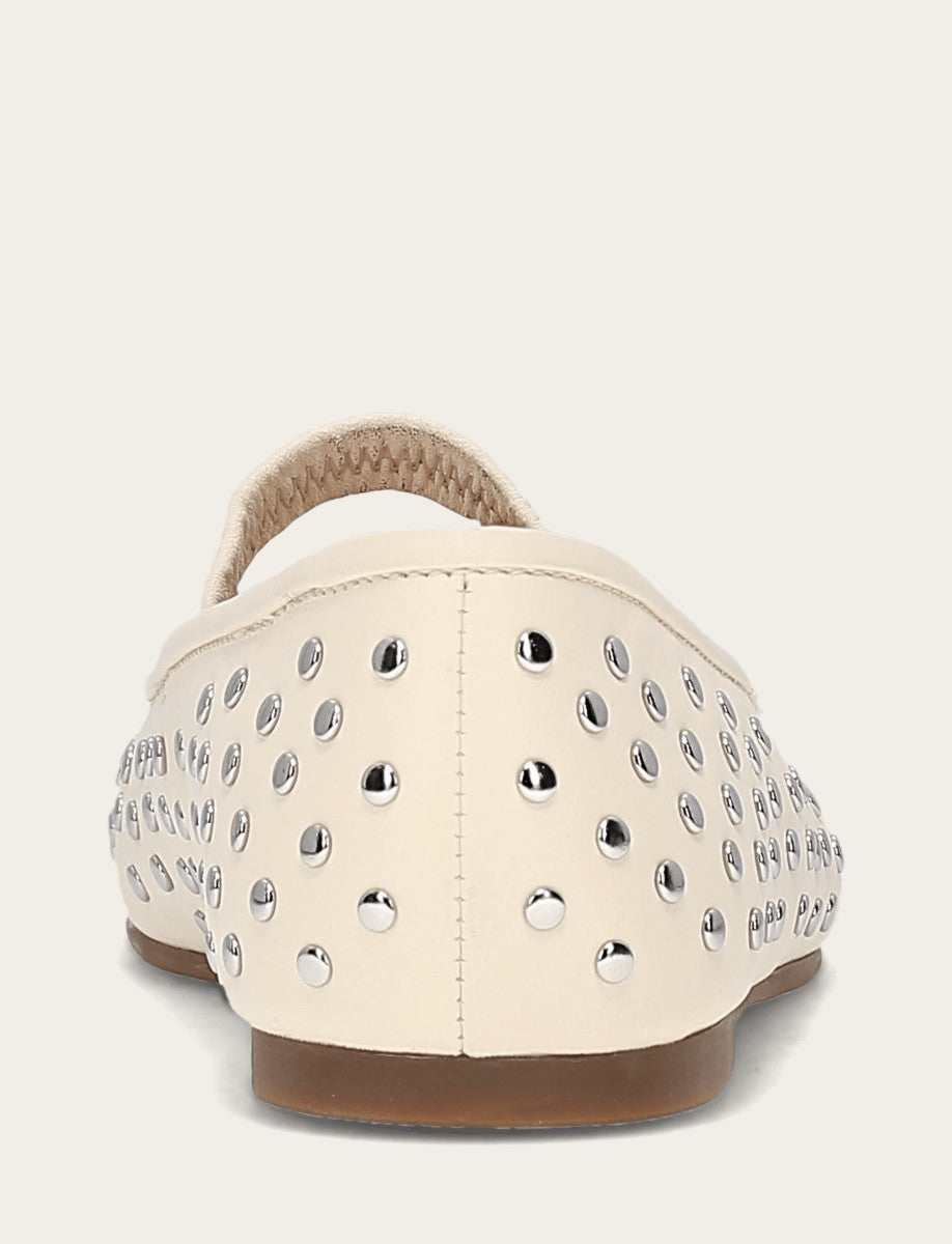 Women's Ecru Emma Studded Mary Jane Shoe Frye Sale