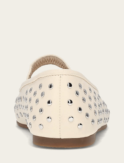 Women's Ecru Emma Studded Mary Jane Shoe Frye Sale