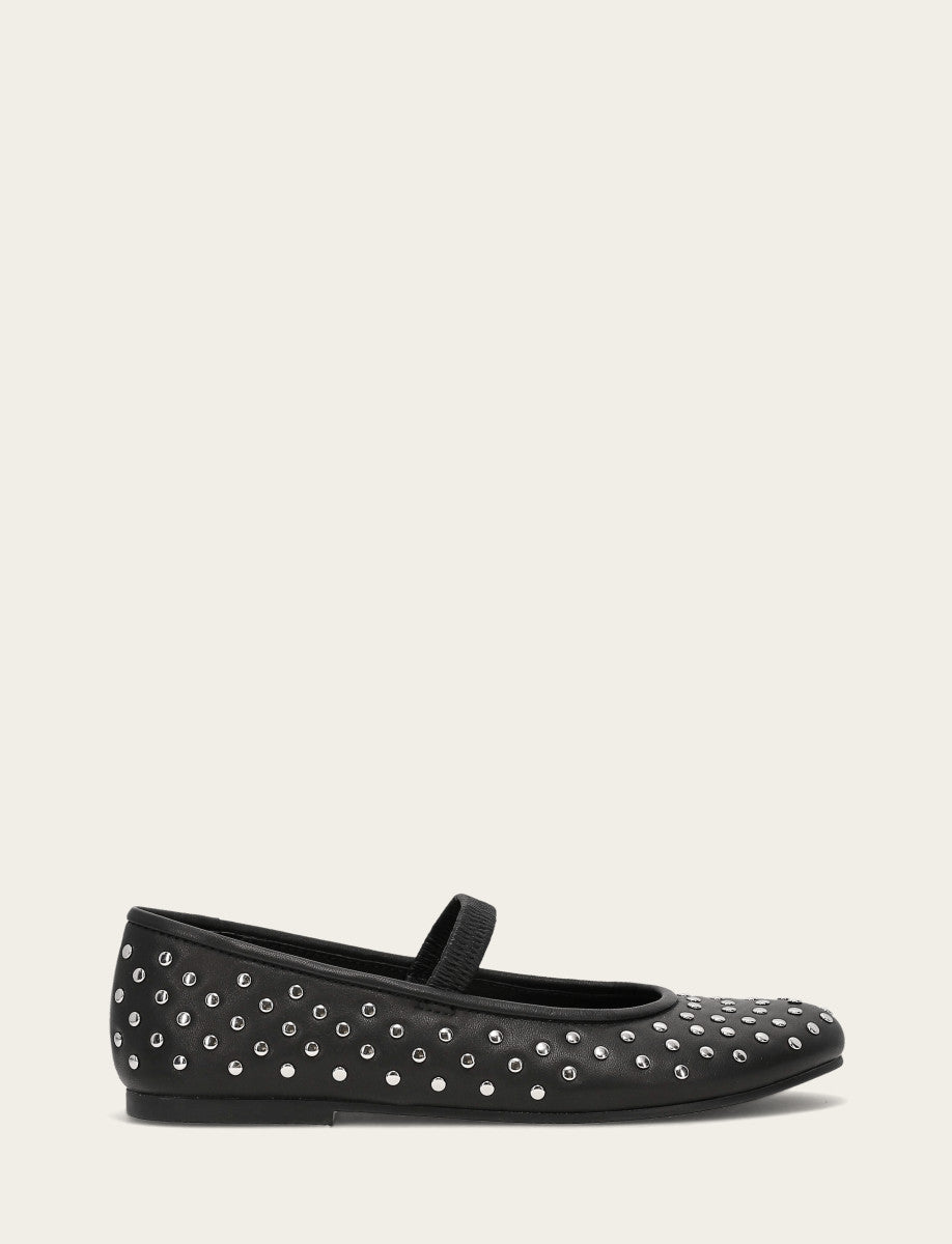 Women's Black Emma Studded Mary Jane Shoe Frye On sale