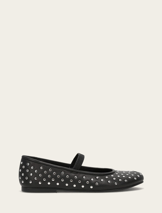Women's Black Emma Studded Mary Jane Shoe Frye On sale