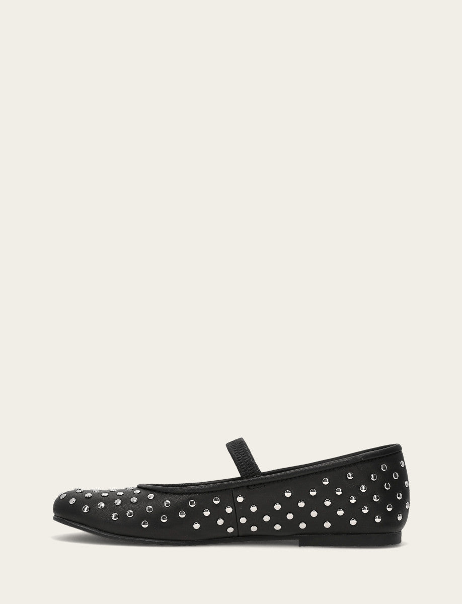 Women's Black Emma Studded Mary Jane Shoe Frye On sale