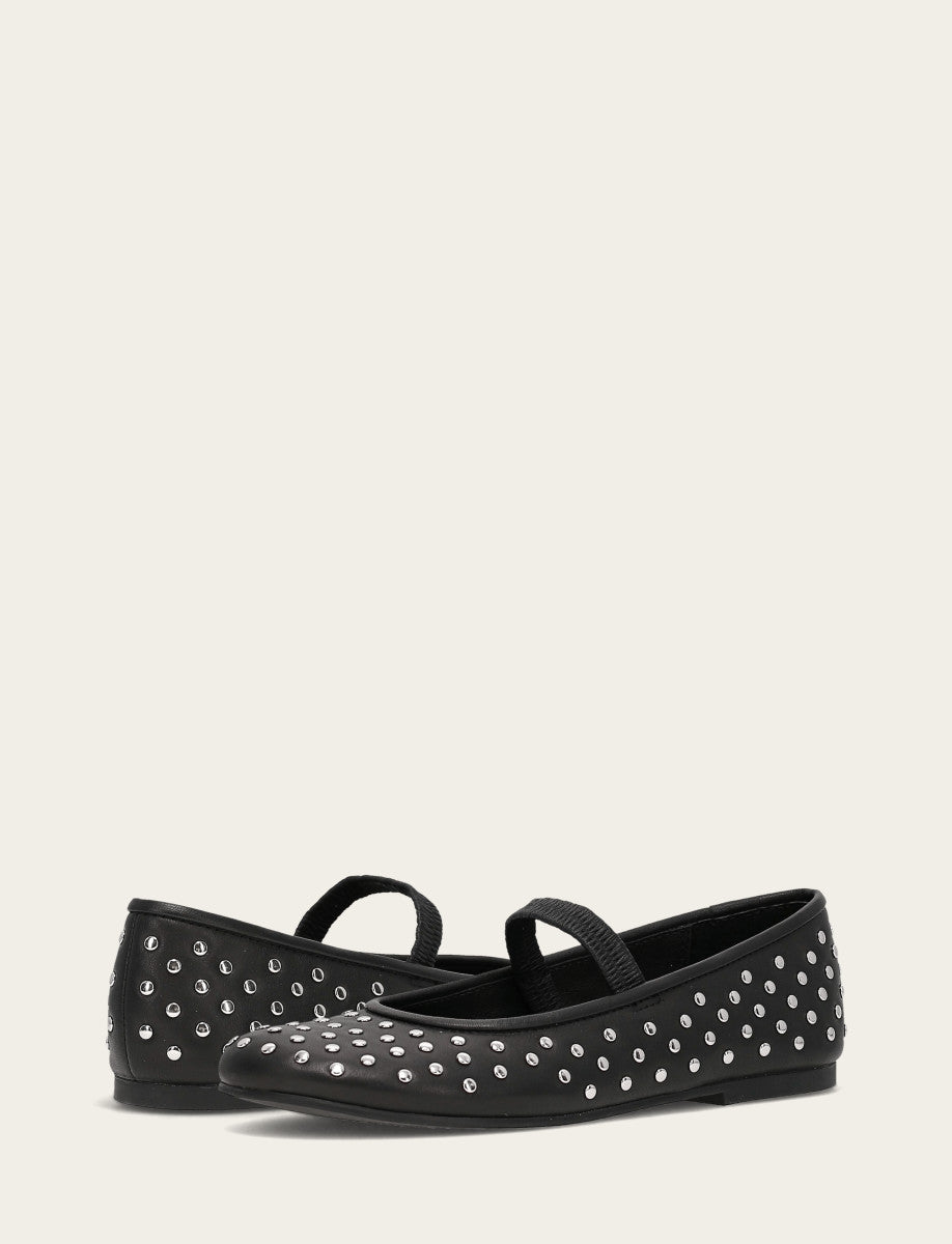 Women's Black Emma Studded Mary Jane Shoe Frye On sale