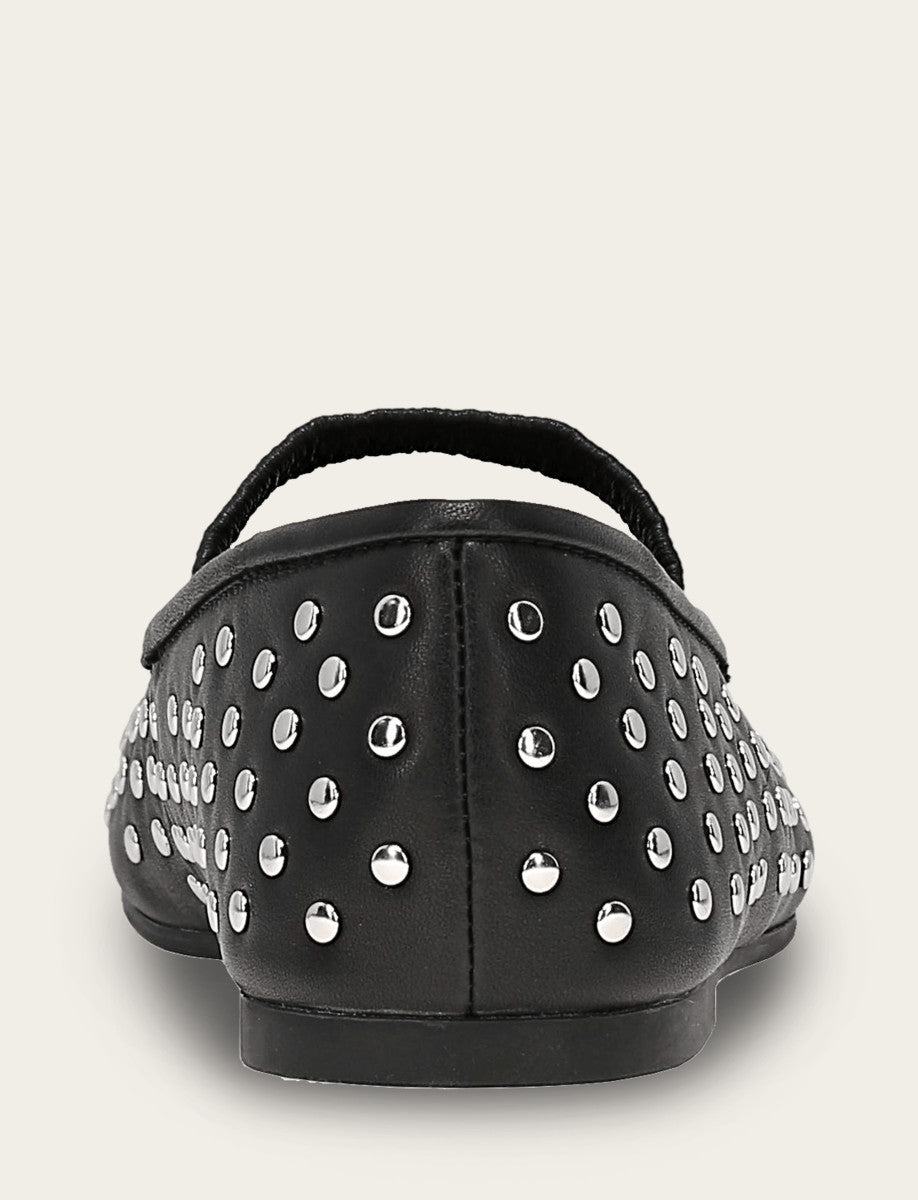 Women's Black Emma Studded Mary Jane Shoe Frye On sale