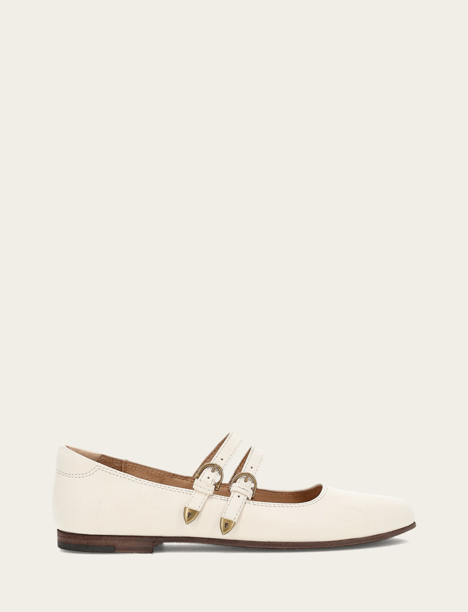Women's Ecru Carson Multi Mary Jane Shoe Frye Outlet