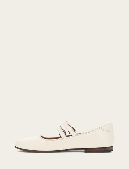 Women's Ecru Carson Multi Mary Jane Shoe Frye Outlet