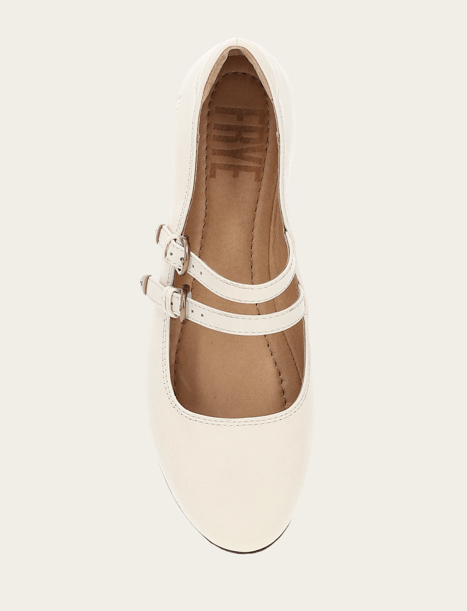 Women's Ecru Carson Multi Mary Jane Shoe Frye Outlet