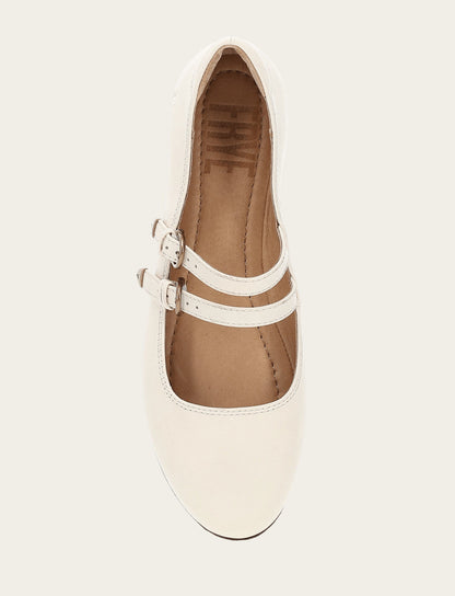 Women's Ecru Carson Multi Mary Jane Shoe Frye Outlet