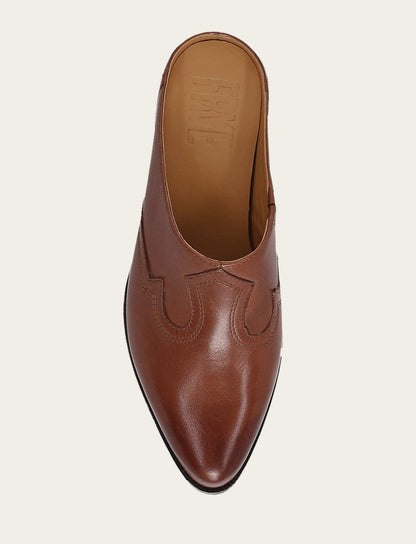Women's Brown Luna Mule Frye On sale