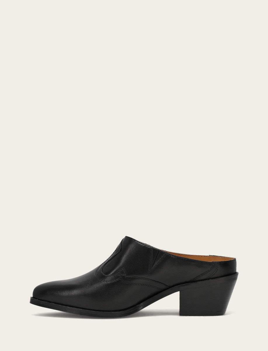 Women's Black Luna Mule Frye For Sale
