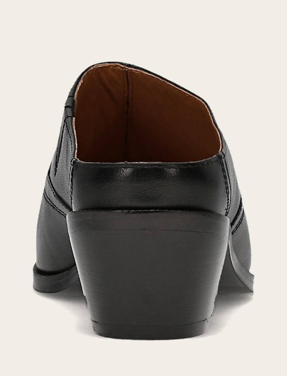 Women's Black Luna Mule Frye For Sale
