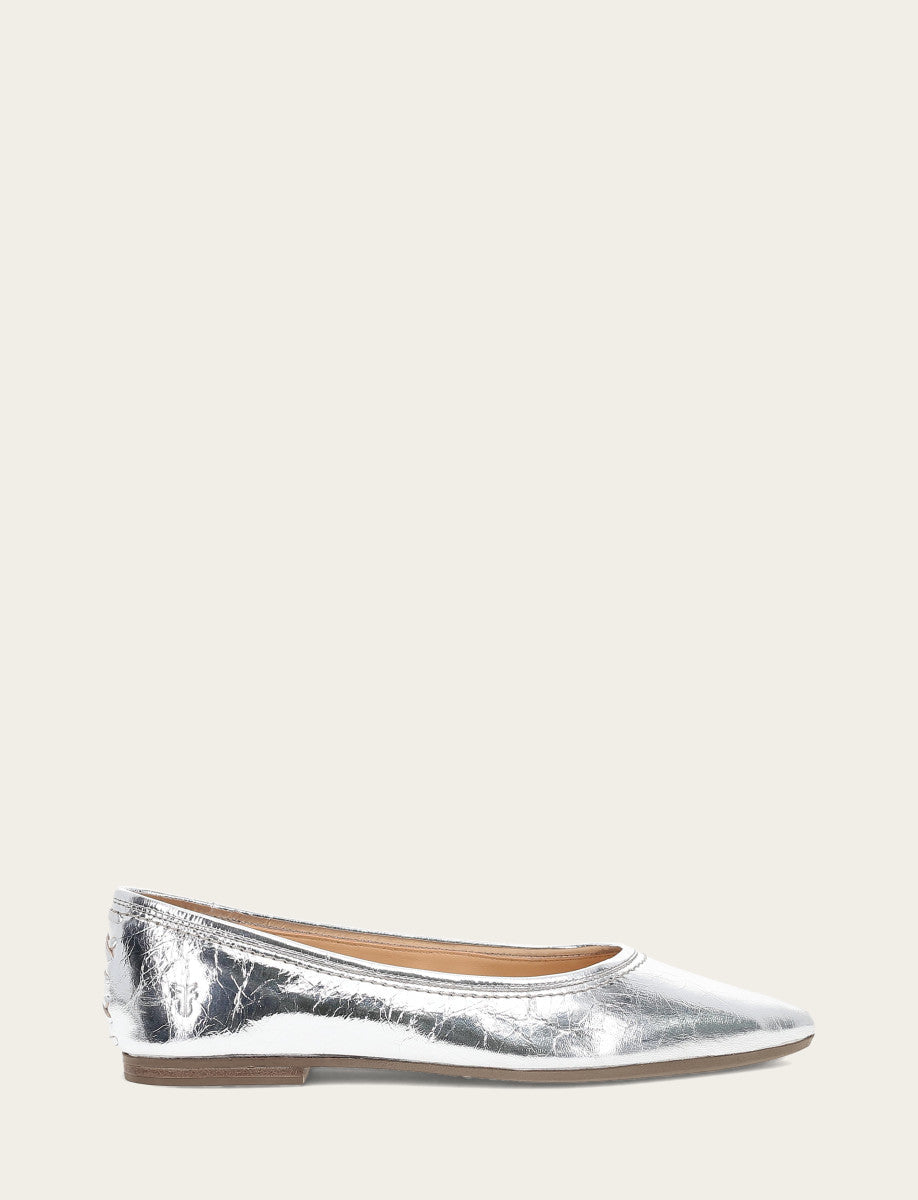 Women's Silver Heather Ballet Flats Frye Outlet