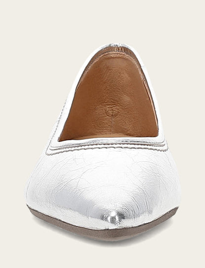 Women's Silver Heather Ballet Flats Frye Outlet
