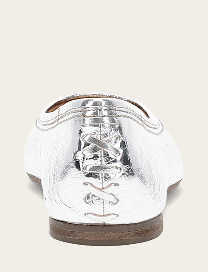 Women's Silver Heather Ballet Flats Frye Outlet