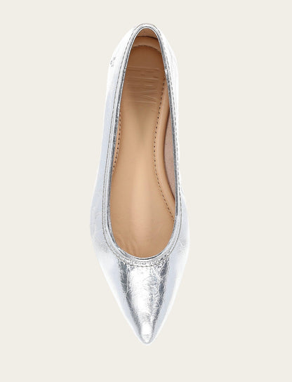 Women's Silver Heather Ballet Flats Frye Outlet