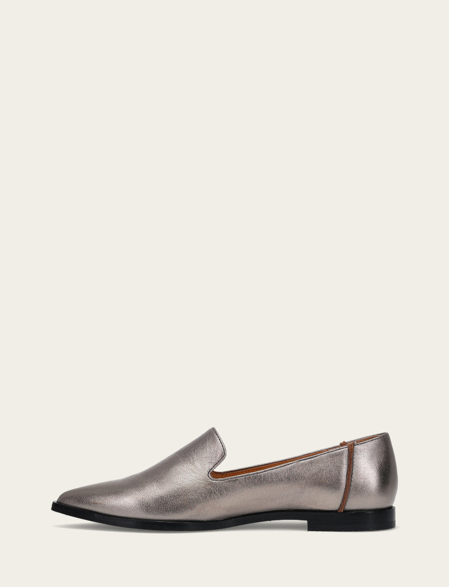 Women's Dark Pewter Kenzie Venetian Loafers Frye Online
