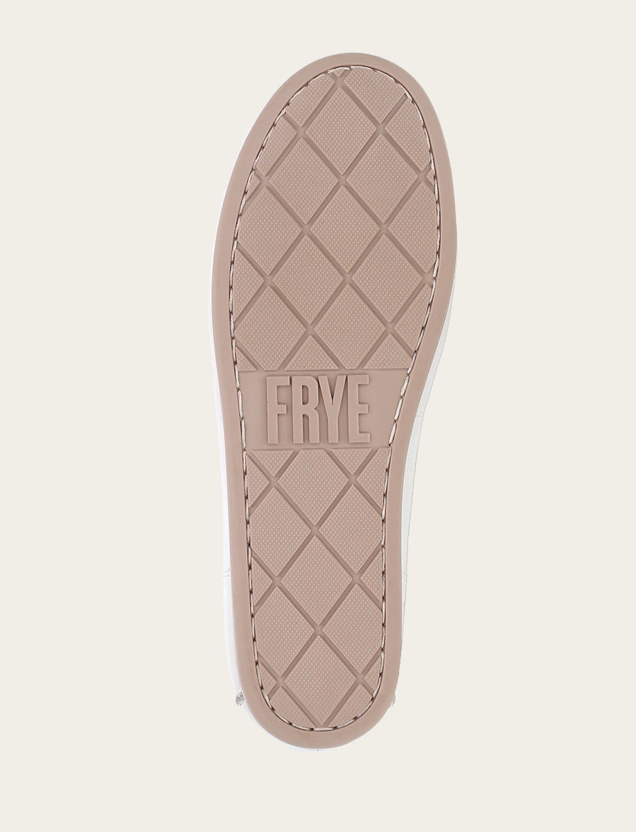 Women's White Naya Stud Moc Loafers Frye Sale