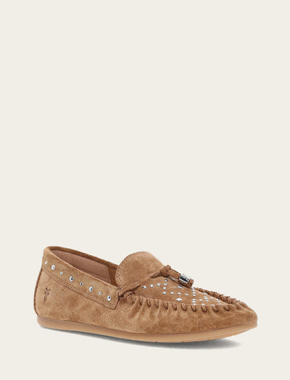 Women's Almond Naya Stud Moc Loafers Frye For Sale