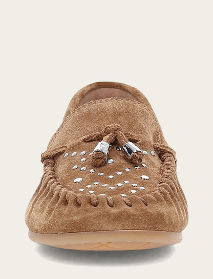 Women's Almond Naya Stud Moc Loafers Frye For Sale