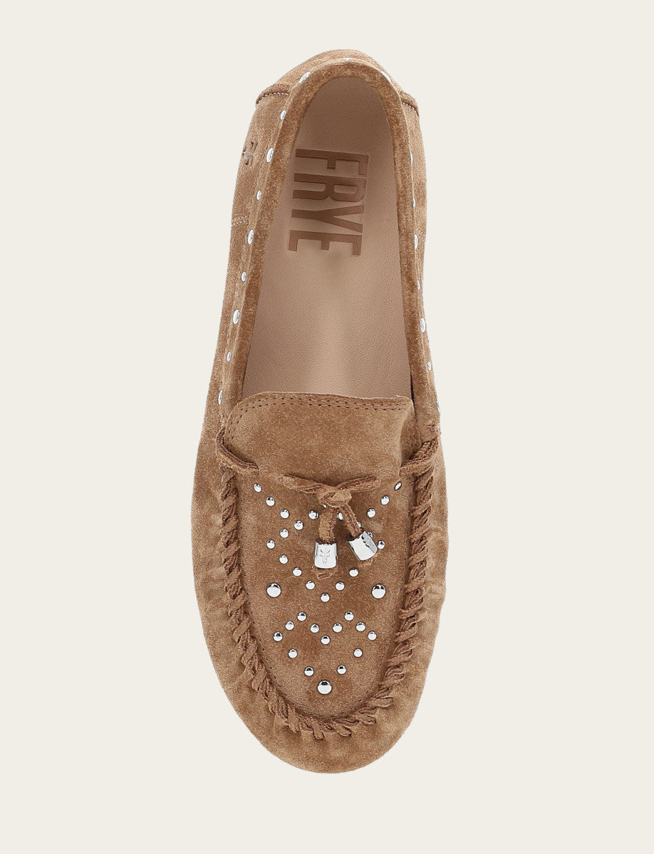 Women's Almond Naya Stud Moc Loafers Frye For Sale