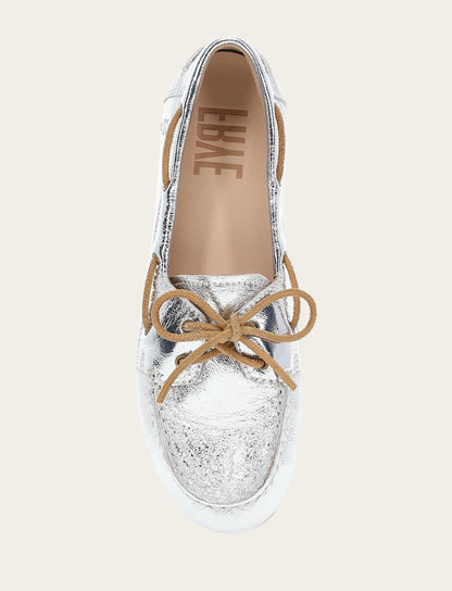 Women's Silver Naya Boat Shoes Frye Outlet