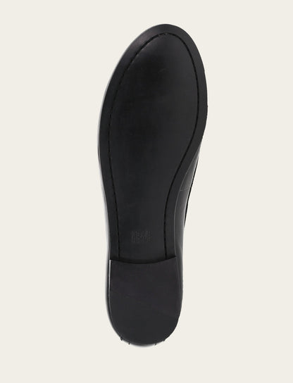 Women's Black Carson Logo Ballet Flats Frye us
