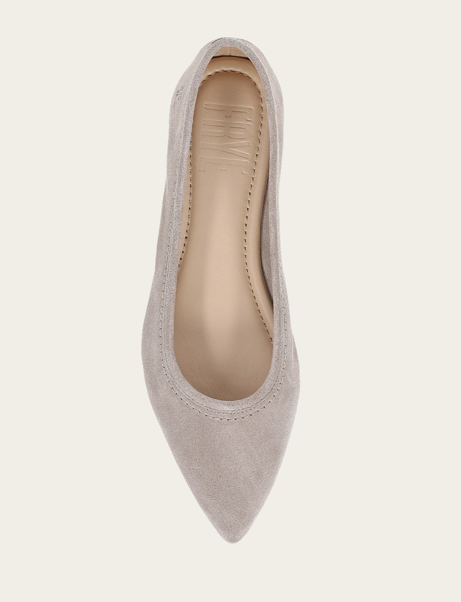 Women's Taupe Heather Ballet Flats Frye