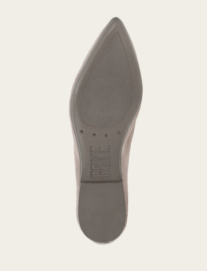 Women's Taupe Heather Ballet Flats Frye