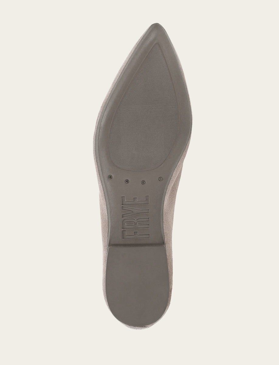 Women's Taupe Heather Ballet Flats Frye