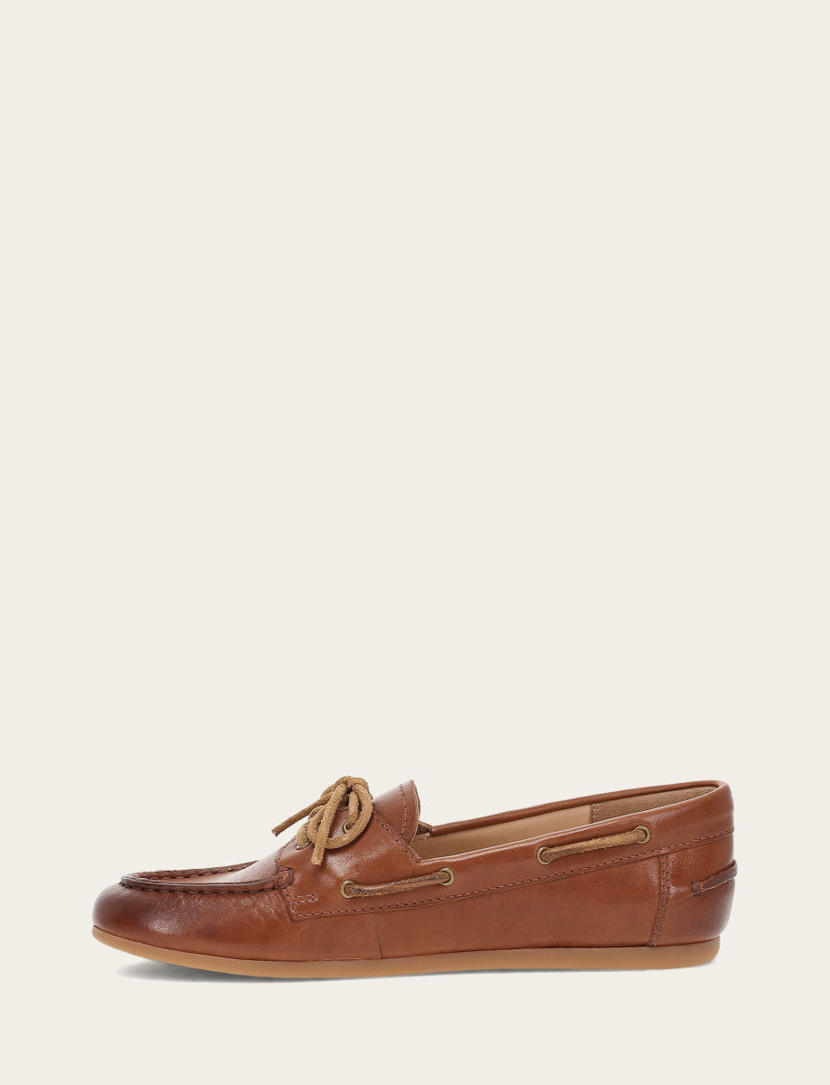 Women's Cinnamon Naya Boat Shoes Frye Sale