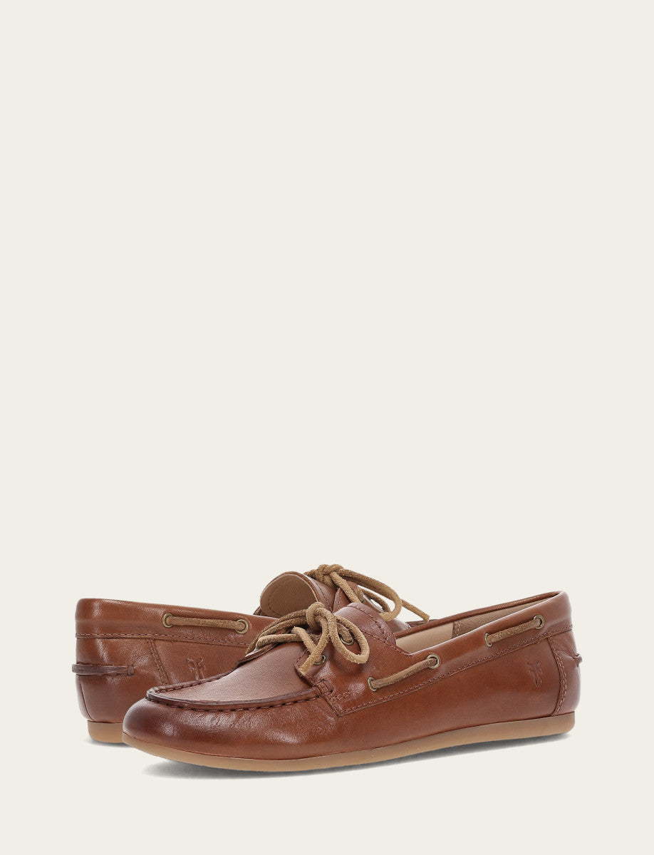 Women's Cinnamon Naya Boat Shoes Frye Sale