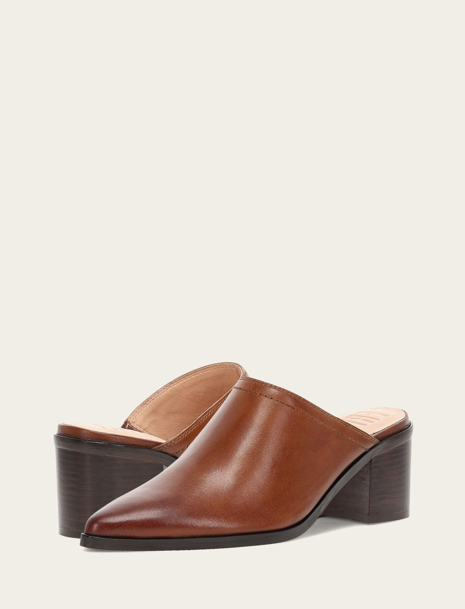 Women's Cinnamon Sadie Mules Frye Outlet