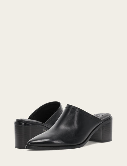 Women's Black Sadie Mules Frye us